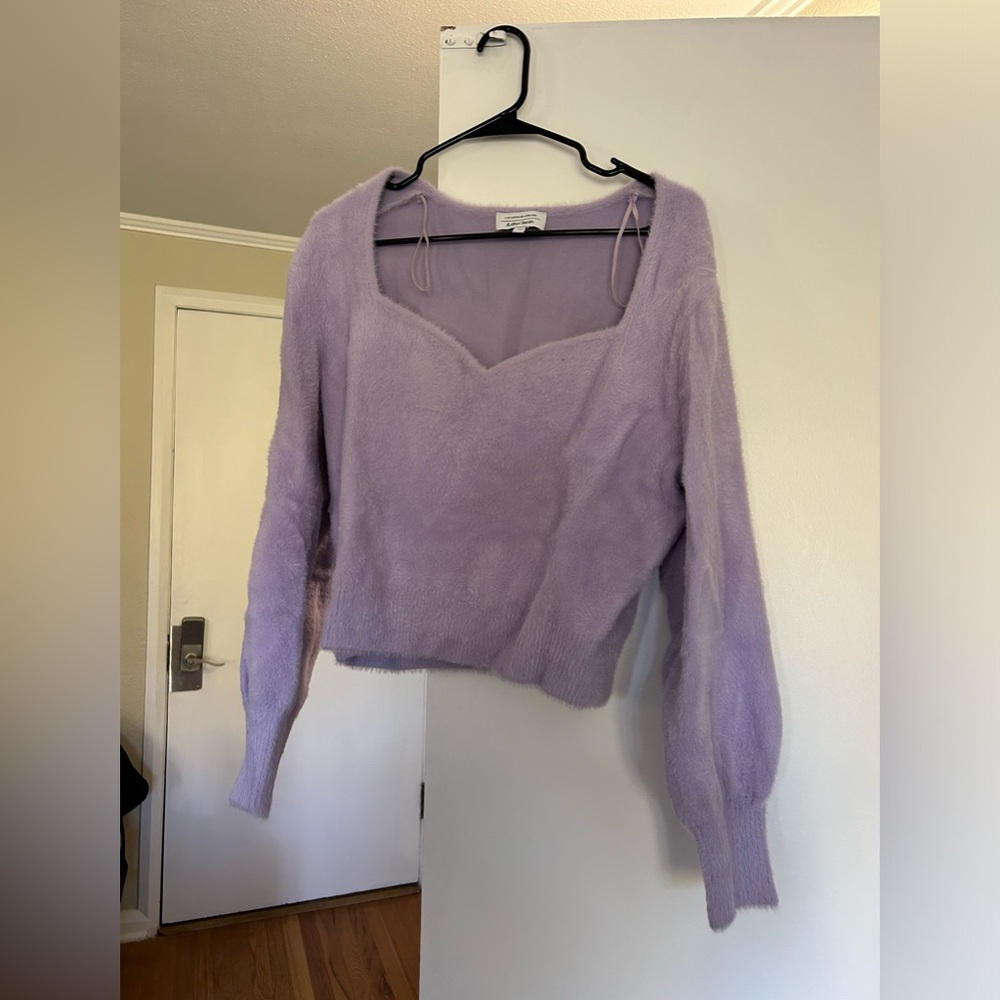 Fun, purple & Other Stories sweater!
